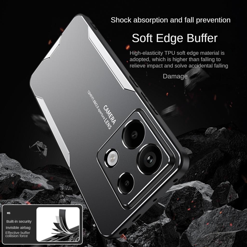 Pouzdro pro Redmi A3 Note 13 12 Pro Plus Note 13C 12C 5G 4G Xiaomi 14 Ultra 14 pro Luxusní Kovová ochrana objektivu Nárazuvzdorný Kryt