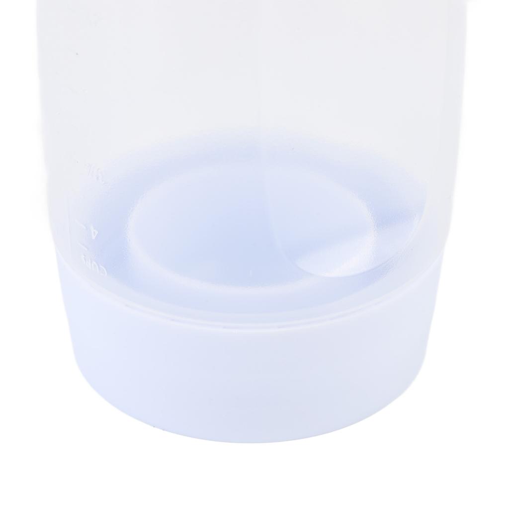 Pfannkuchenteig Mixer Dosierflasche mit Mixkugel Schneebesen Squeeze Küche Shaker Backwerkzeug 1000ML