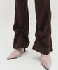 Kimjisu Sheer Layering Pants _ Brown