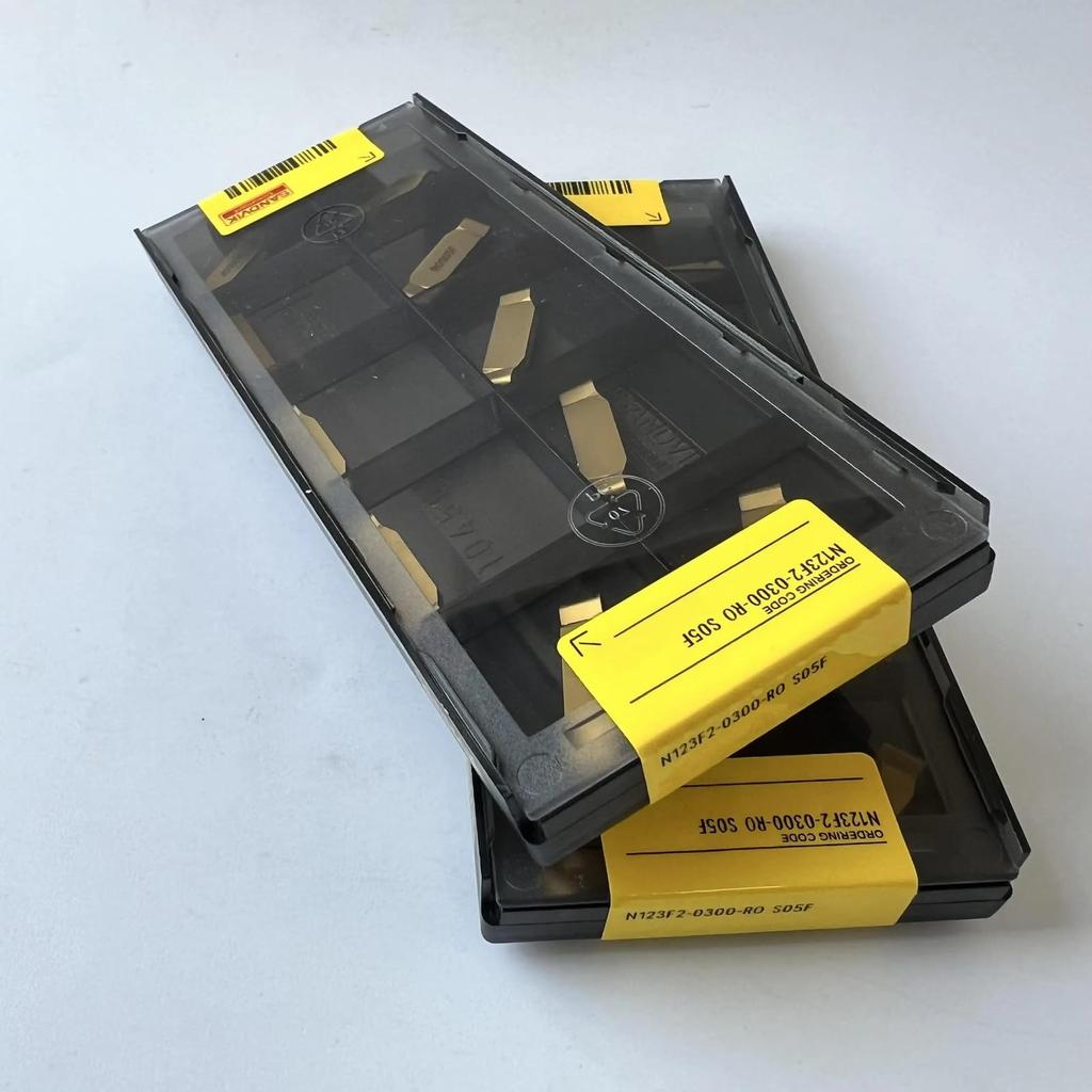Original Sandvik / N123F2-0300-RO S05F /CNC lathe carbide blade tool 10 Pcs