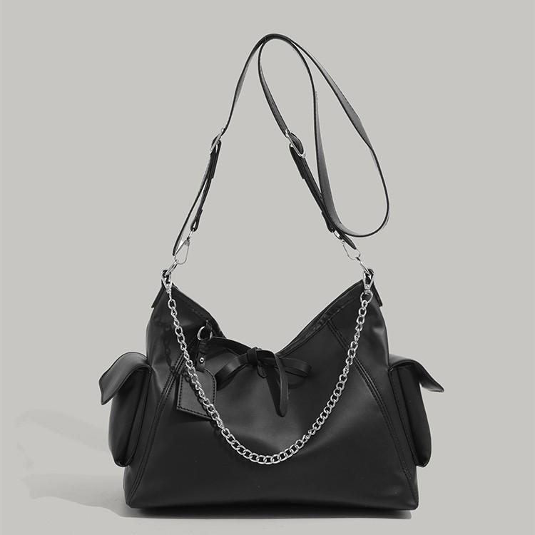 2024 New Women's Bag Relaxed Lazy Style Niche Fashion Single Shoulder Bag High-end Daily Versatile Crossbody Bag Trendy