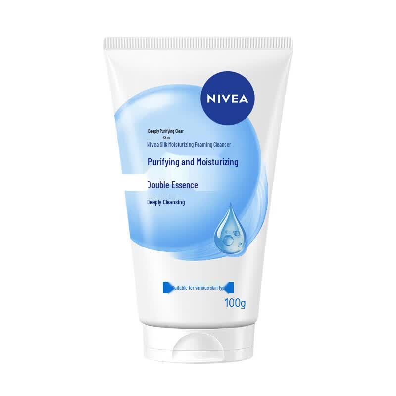 NIVEA Brightening Refreshing Foam Cleanser Twin Pack