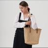 Summer Straw Woven Bag New Large-capacity Hand-woven Bag Straw Bag Tote Bag Women's Vacation Beach Shoulder Bag