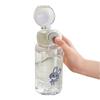 Water bottle110ml large capacity plastic water cup portable student three-dimensional anti-drop kettle high temperature cup straw cartoon