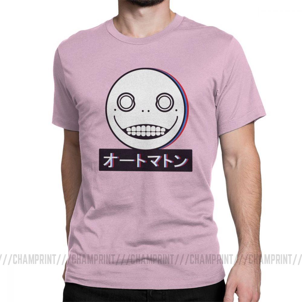 Humor Spiel Nier Automata 2B Yorha T-Shirts Herren Rundhals 100% Baumwolle T-Shirt