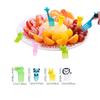 10Pcs Animal Food Picks Mini Forks, Cute Fruit Fork Bento Box Bento Accessories for Lunch Box Decoration