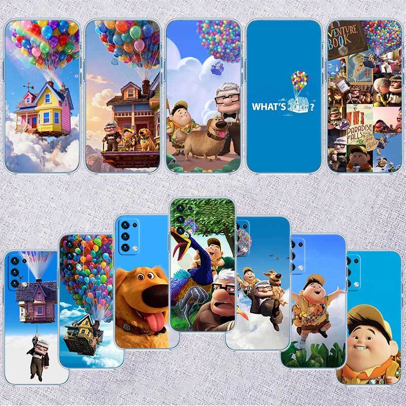 Disney Movie Up Phone Case for Motorola Edge 20 30 S30 40 50 Fusion Lite Plus Pro Ultra Neo One Action Zoom Hyper Power Macro Vision