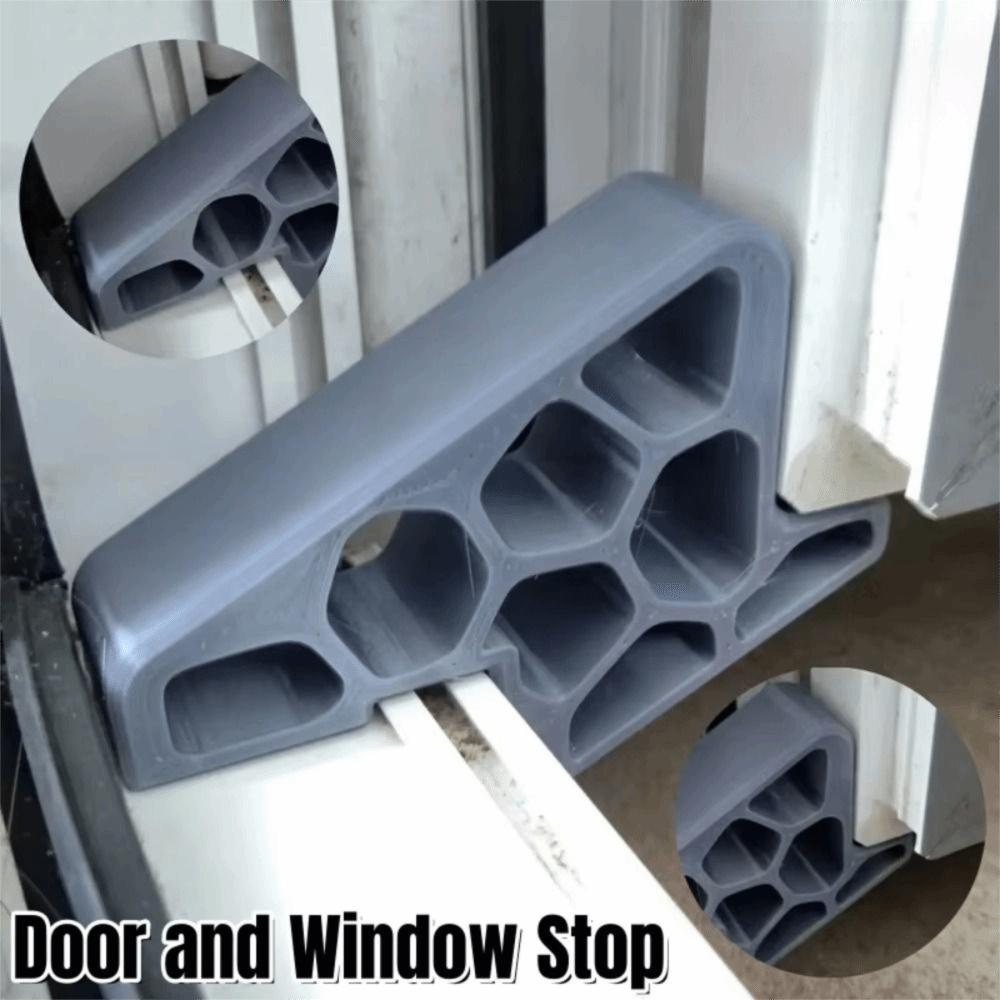 Heavy-Duty Window Stopper Anti-Slip Door Wedge Multi-use Door Stopper  Balcony Doors