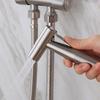 Stainless Steel Faucet Spray Gun Handheld Toilet Bidet Faucet Stainless Steel Hand Bidet Sprayers Brushed Water Sprayer