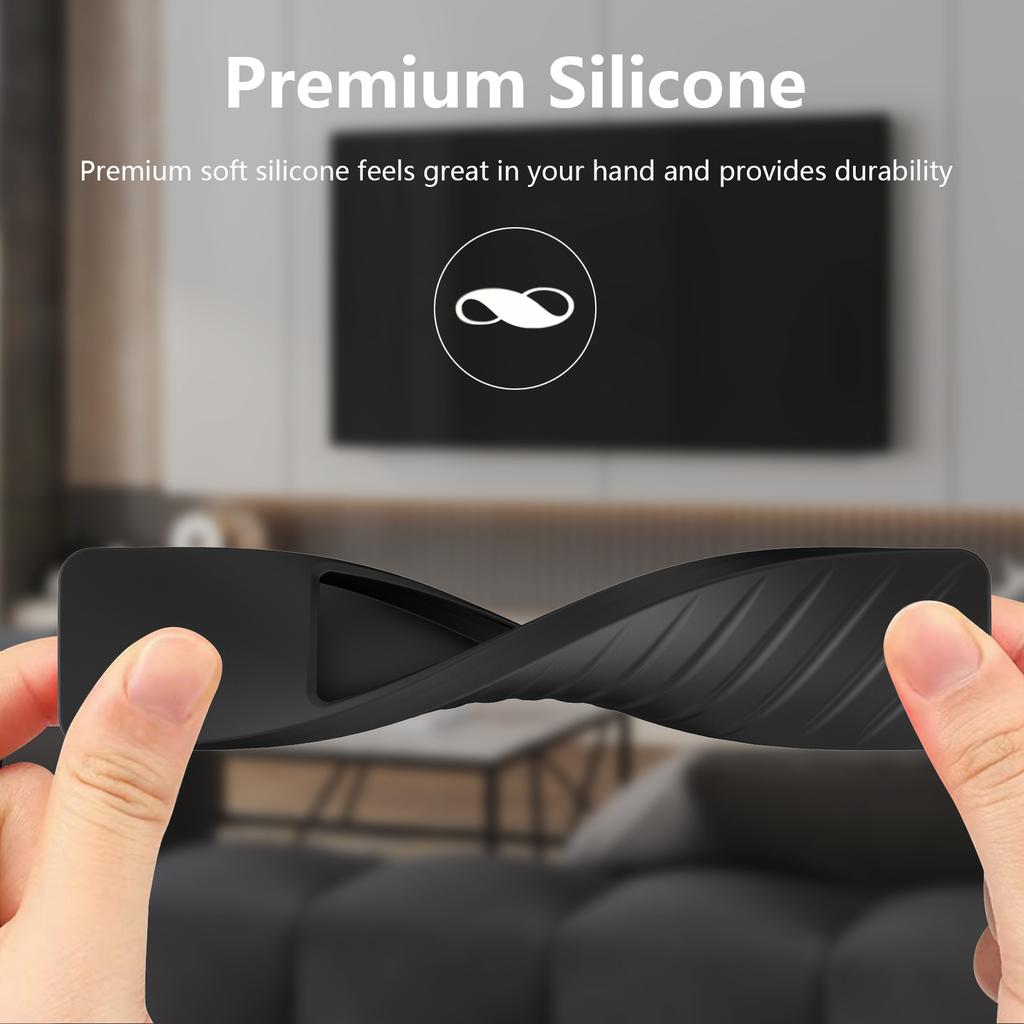 For Xiaomi Mi TV P1 Remote Controller Twill Design Anti-Drop Silicone Protective Cover