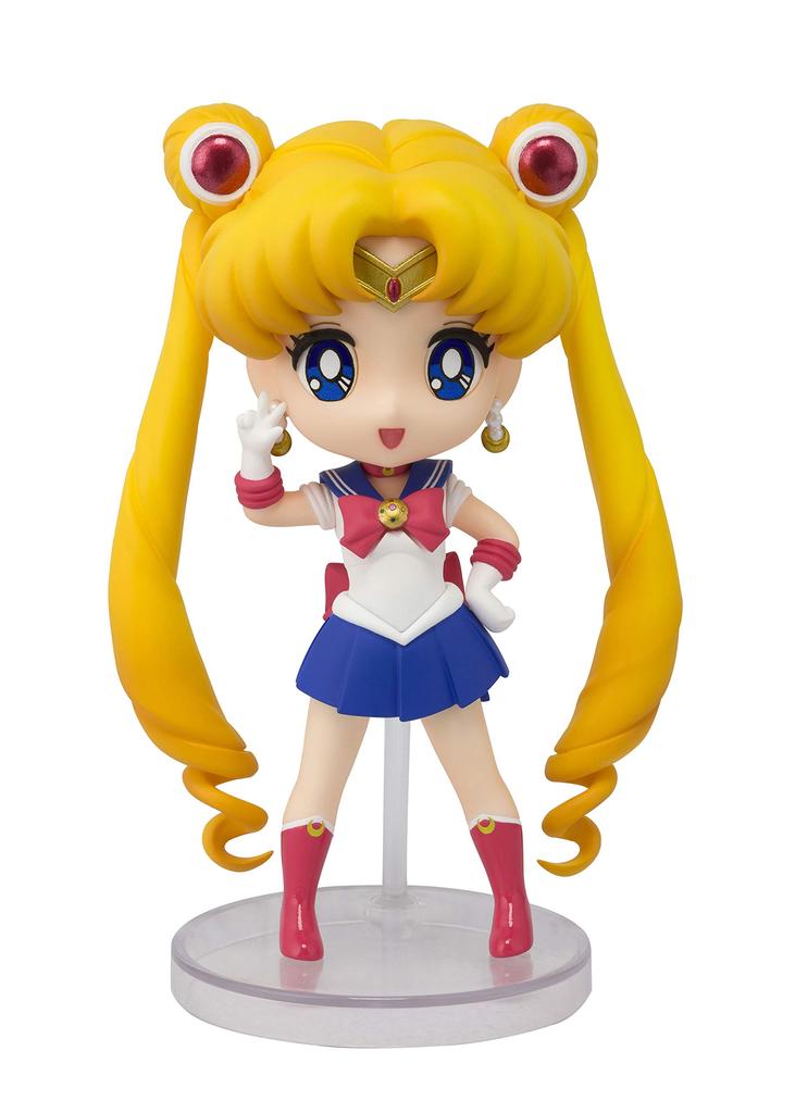 TAMASHII NATIONS Figuarts mini Pretty Guardian Sailor Moon Sailor Moon (Videresalgsutgave) Omtrent 90 mm PVC & ABS Malt Bevegelig Figur
