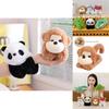 Schattige Panda Aap Klaparmband Pluche Speelgoed Polsband Dier Decoratieve Accessoires Voor Kinderen 75 Tekens
