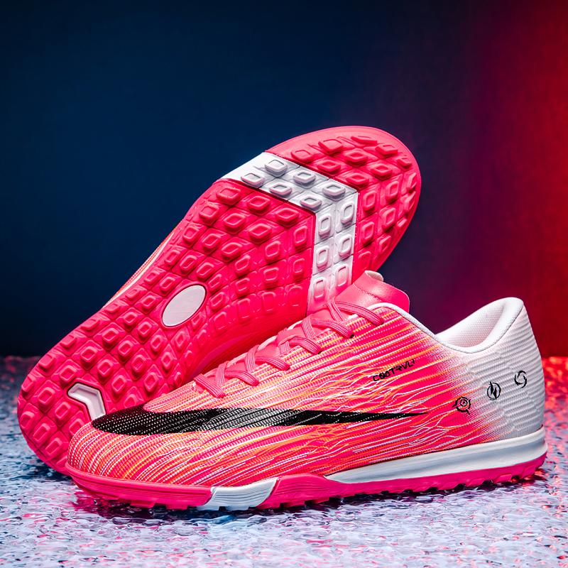 Professional Soccer Shoes Unisex Superior-quality Female Lightweight Tf/Fg Sneaker Boot Futsal Cleats Latest Man Football