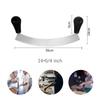 Pizza Rocker Cutter Stainless Steel Pizza Chopper High Quality Kitchen Knife Two Handles Cutter Tool Use for Waffle Cookies