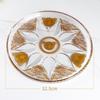 Light Luxury European Crystal Glass Fruit Bowl