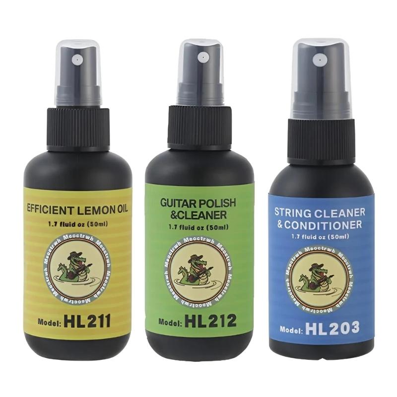 Olio di Limone Naturale Cura Tastiera Olio per Tastiera di Chitarra per Chitarre Ukulele Protegge da Sporco Sudore e Macchie