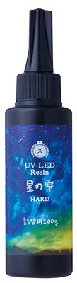 Résine Padico Grande Capacité Star Hard Fabriquée en 403240 Liquide, Résine UV-LED, Gouttes, Type, 100g, Transparent, Japon,