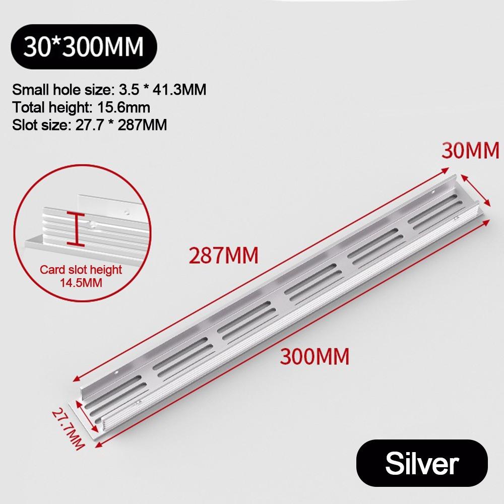 Aluminum Alloy Wardrobe Air Vent Decor Ventilator Grille Cover  Closet Shoe Wardrobe Accessories