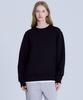Basic House Women'S Cp Terry Sweatshirt Black Lyts0201