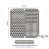 Suction Cup Silicone Mat Silicone Material Slow Feeder New Pet Lick Mat  Slow Eating