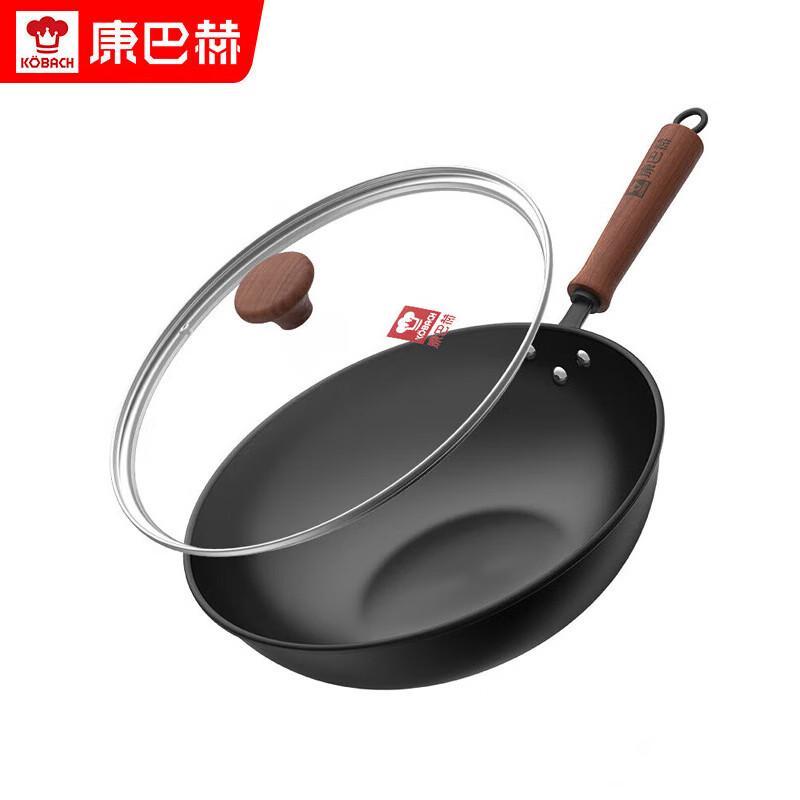 Kangbahe Gen 2 Refined Iron Stir-Fry Wok 30cm