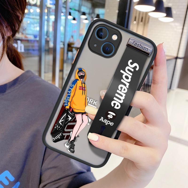 Custodia per telefono da polso per iPhone 12 13 Samsung Realme Redmi Xiaomi  OPPO Vivo Honor Huawei Oneplus Fotocamera Protezione obiettivo Soft Back  Cover acquista in modo economico — spedizione gratuita, recensioni