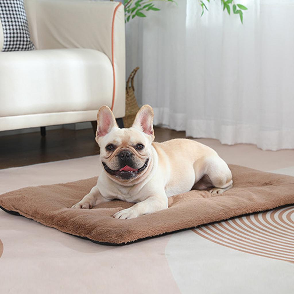 Self Heating Pet Pad Self Warming Cat Bed Soft Skin Friendly Dog Cat Heating Mat Portable Washable Thermal Pet Mat for Indoors Outdoors