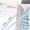 1Pair No Tie Shoelace Flats Elastic Shoe Laces Kids Adult Sneakers Shoelace Quick Lazy Laces 24 Color Buckle Strings Sports Shoe