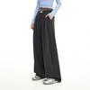 unifree Cozy Straight-Leg Drapey Trousers