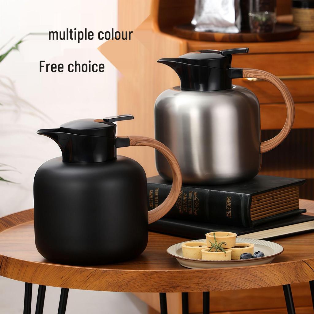 304 Stainless Steel 2L Vacuum Insulated Thermos Pot - Ideal for Home, Hotel, or Gift