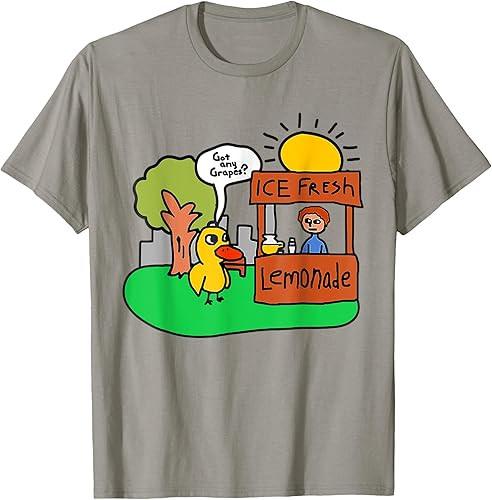 Ice Fresh Lemonade Got Any Grapes Duck Funny Gift Tees XXXL