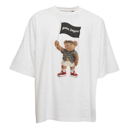 T-shirt Larga Unisex Adulto Orso Pirata Palm Angels