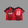 Retro jersey, football jersey, classic nostalgic replica Thai jersey, game training jersey, short-sleeved sportswear.