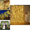 Wasserdichte Solar Efeu Blatt LED Lichterkette für Terrassen- und Gartenbeleuchtung