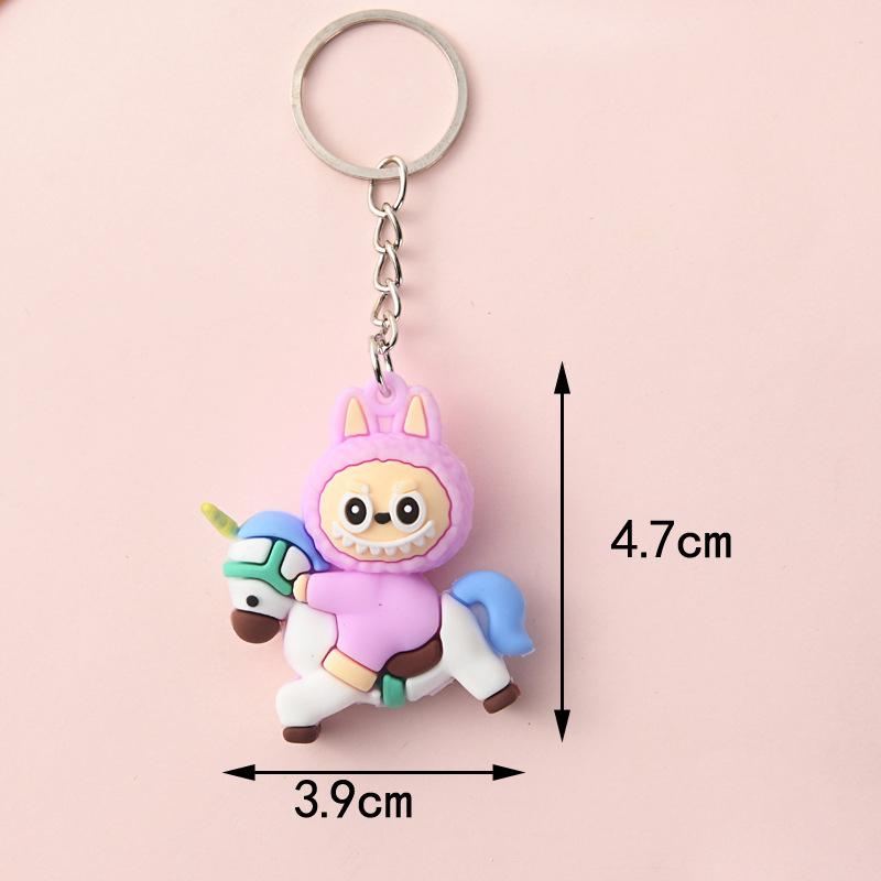 Desenho Animado Bonito Pingente de Boneca Chaveiro Pingente de Bolsa Kawaii Corrente para Celular Criativo Decorações Penduradas para Mochila Acessórios Presentes