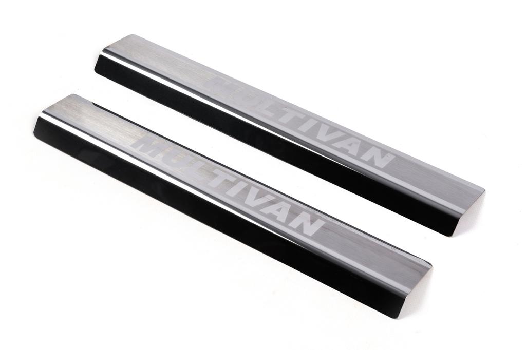 Overlays for Eaves VIP (2 Pcs, Stainless Steel) Caravella for Volkswagen T6