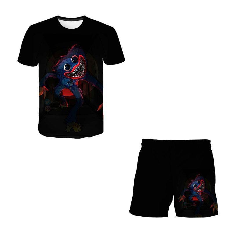 

Мужские комплекты одежды, летние милые футболки для мальчиков, короткие штаны, комплект из 2 предметов, костюмы для мужчин, повседневные костюмы 6XL