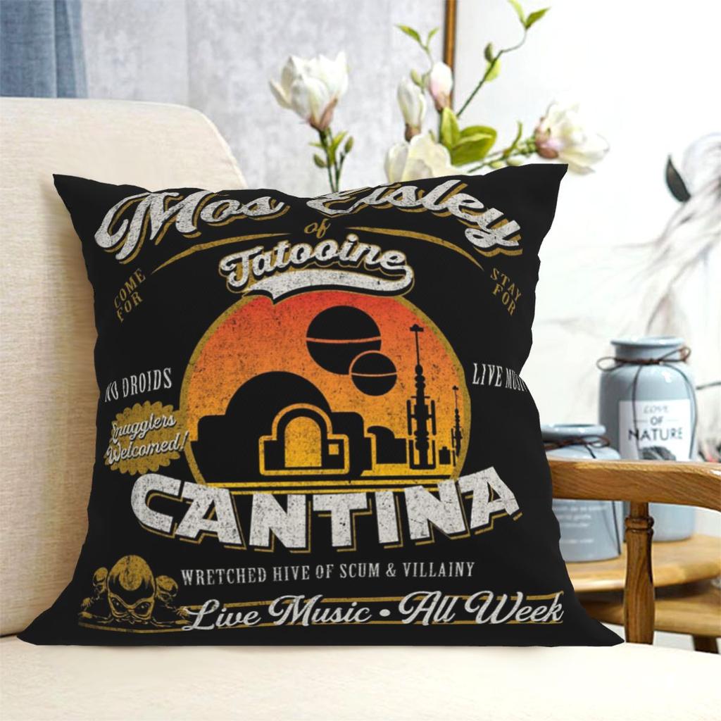 Mos Eisley Cantina Tatooine Dks Square Pillowcase Cushion Cover Pillow Case Throw Pillow Cover for Home Bedroom Car