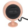 Car Heater Multi Angle Rotation Planetary Car Heater Portable Windshield Defogger Defroster Pink