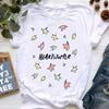Women'S Clothing Heartstopper Graphic Print Tshirt Femme White Short Sleeve T Shirt Female Aesthetic Clothes Harajuku Shirt