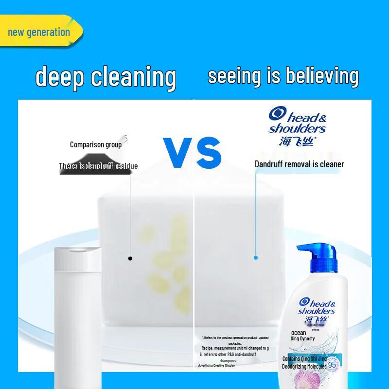 Head & Shoulders Anti-Dandruff Shampoo, Ocean Fresh