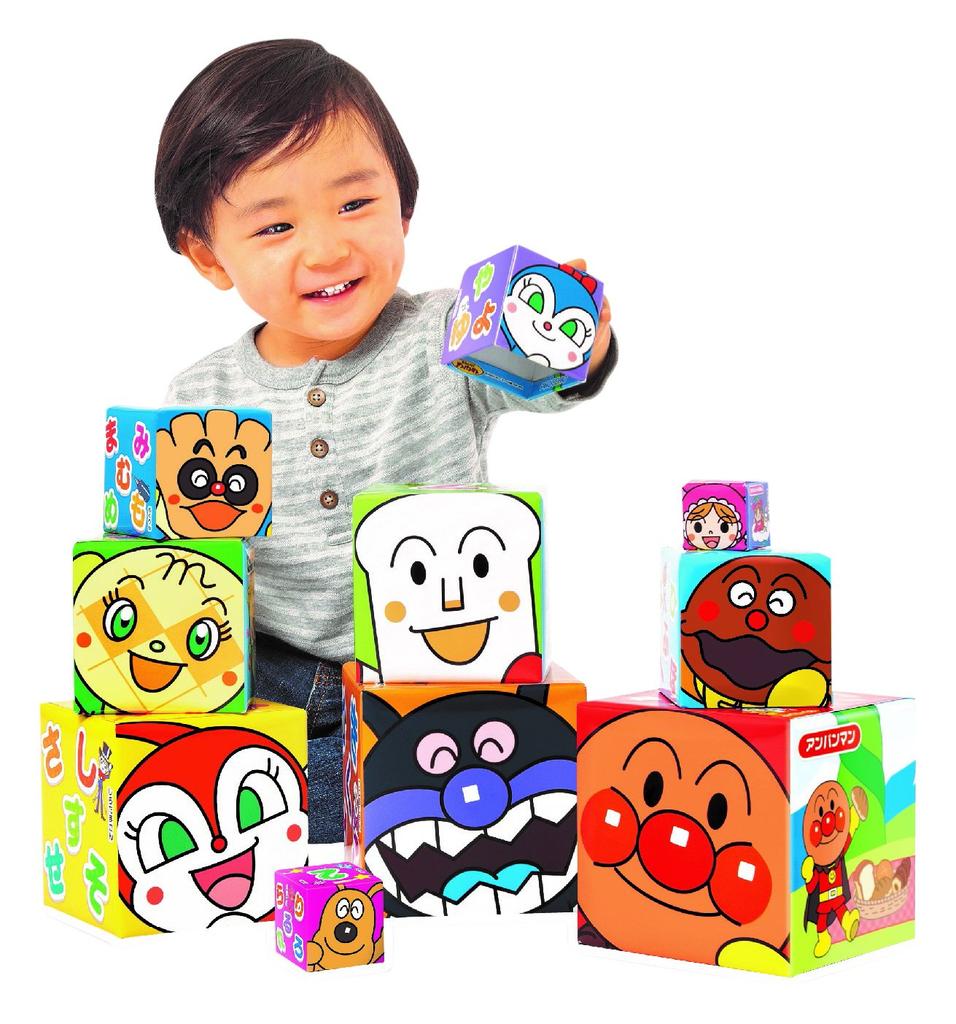 Anpanman Stacked Alphabetical Cube
