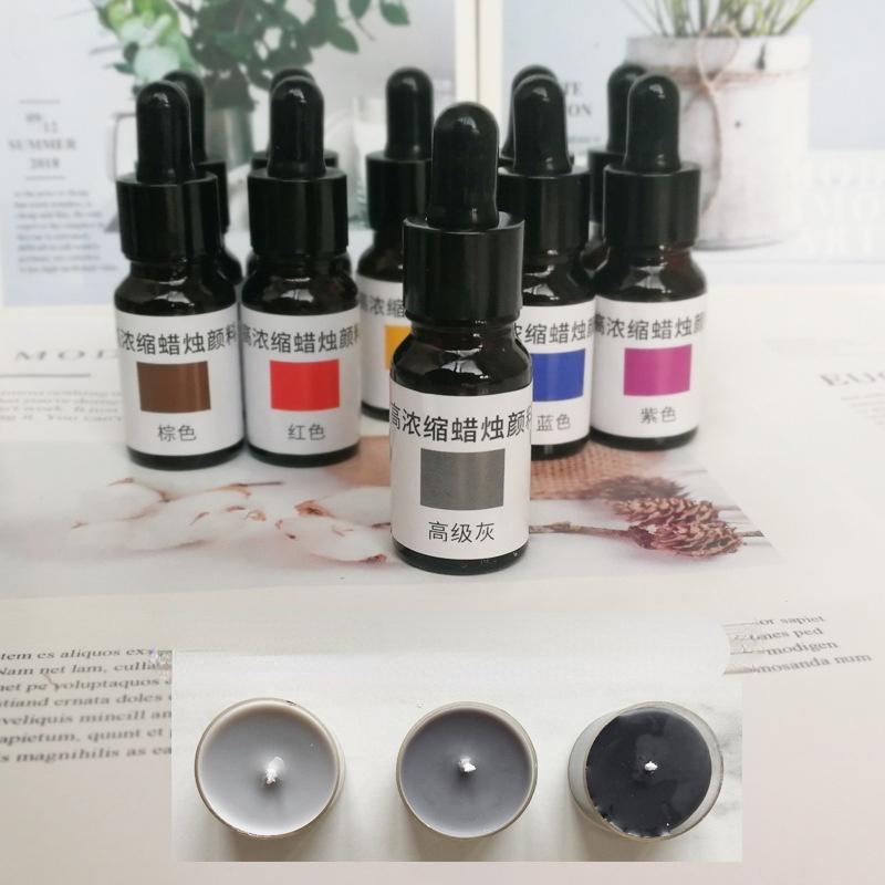 10ml High-concentration Dye Liquid Candle Special Pigment Diy Material Scented Candle Coloring Pigment Candle Making Supplies