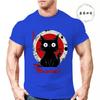 Kawaii Cat Japanese Black Anime Cat Men's T Shirt Tee T-Shirt Kawaii Clothes Shirts for Women Tops Graphic T Shirts Camisetas