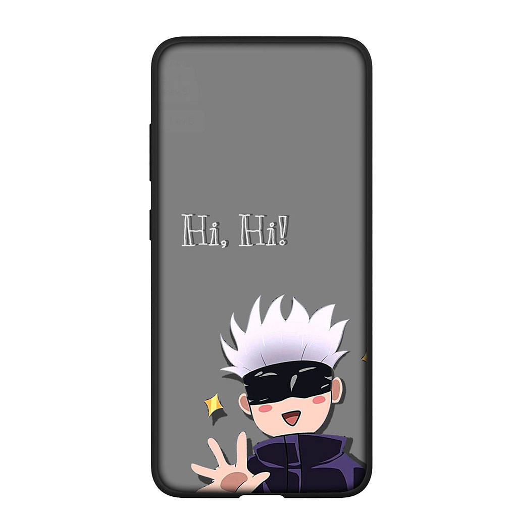 Phone Case for Samsung Galaxy S25 S24 S23 iPhone 16 15 Xiaomi Redmi Note 14 13 12 16E X 11 Pro Max OPPO Moto Huawei Jujutsu Kaisen Gojo Satoru Cover