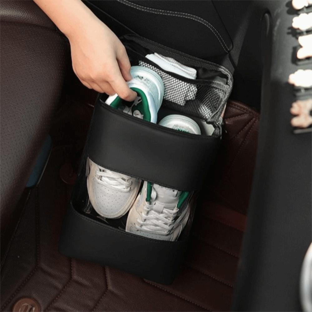 Waterproof Car Shoe Box Large Capacity Car Boot Shoe Box Convenient Shoe Storage Bag  Road Trip