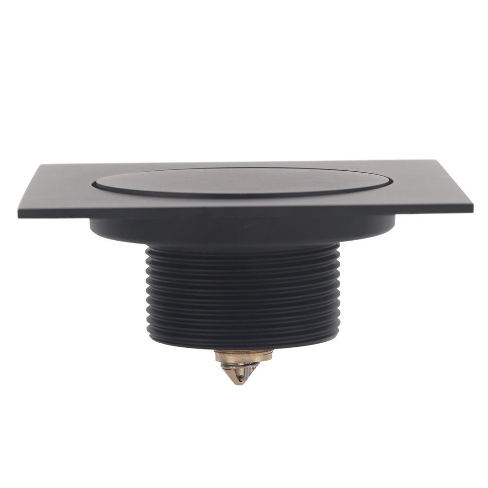 Push Down Mechanism Floor Drain Strainer Brass Floor Drain Durable Drain Strainer Kitchen