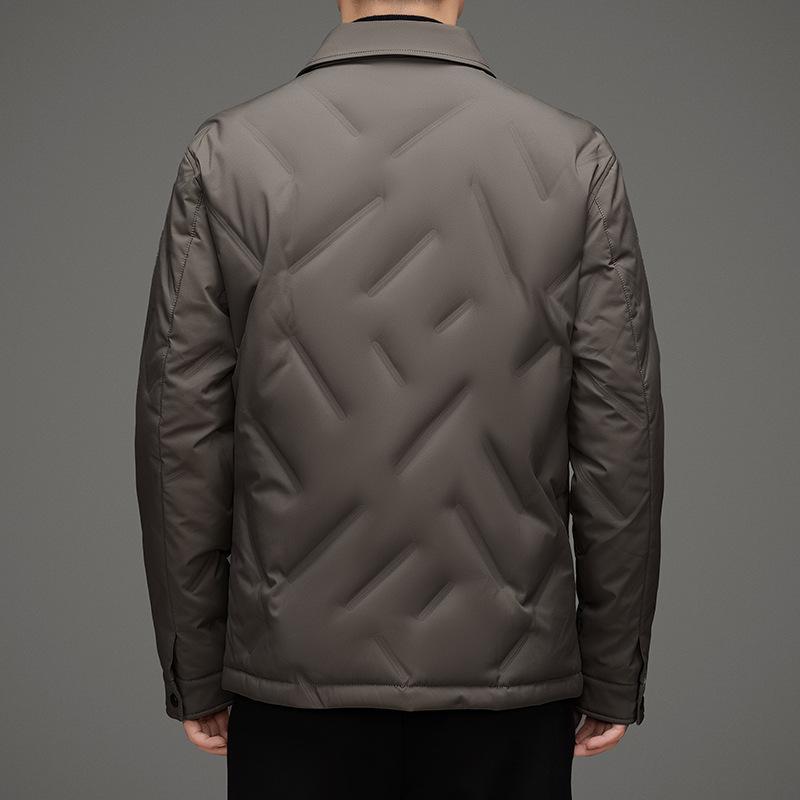 Herren Herbst und Winter Neu Herren Kurzrevers Daunenjacke Kältefest und Warm Daunenjacke Herren