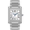 Watch WP6 701059 Timeless White with Shiny Silver Metal Rectangular Women's Strap, 27x38mm,