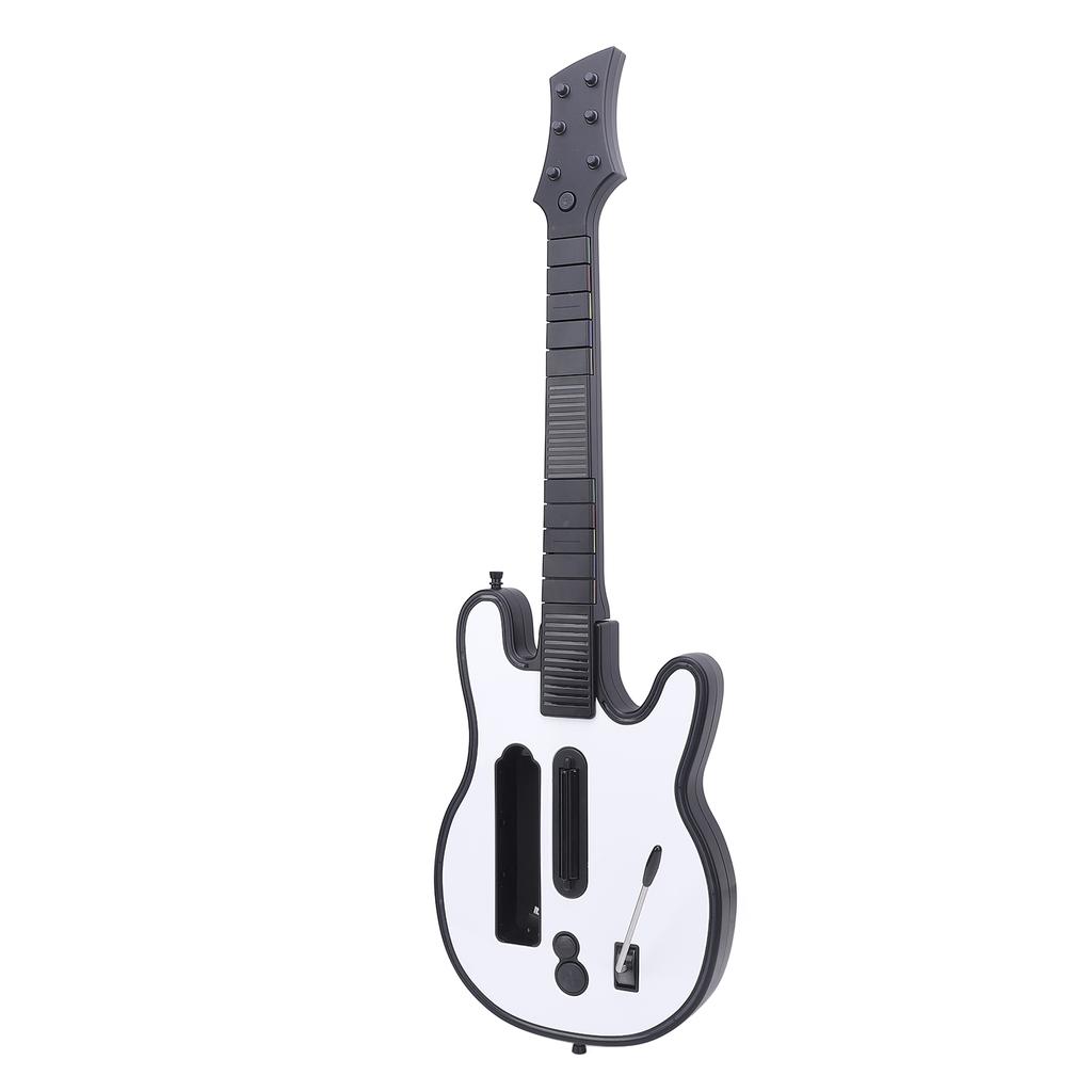 Kabelloser Spielgitarren-Controller Berührungsempfindlicher Hals-Slider Spielgitarre mit RGB-Licht für Wii